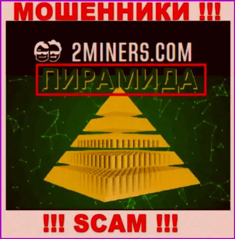 2Miners - это МОШЕННИКИ, мошенничают в области - Пирамида