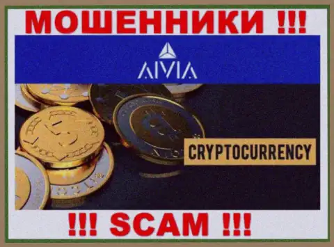 Aivia, орудуя в области - Crypto trading, обманывают своих доверчивых клиентов