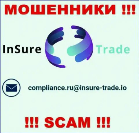 Контора Insure Trade не скрывает свой электронный адрес и предоставляет его у себя на web-сайте