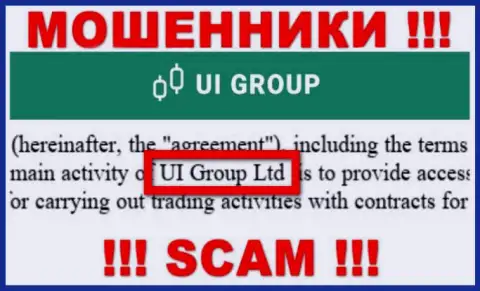 На web-сайте U-I-Group Com написано, что данной организацией владеет Ю-И-Групп Ком