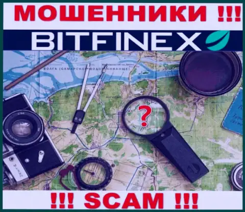 Перейдя на веб-портал мошенников Bitfinex, Вы не найдете информации относительно их юрисдикции