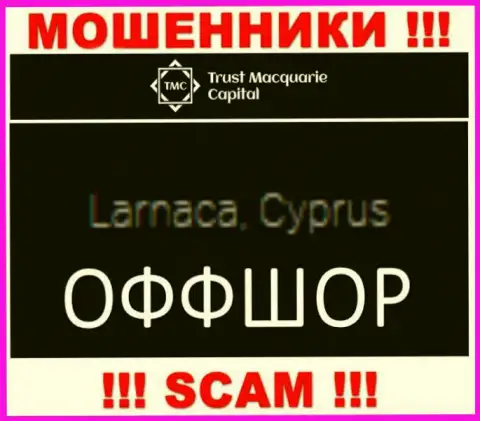 Trust-M-Capital Com пустили свои корни в офшоре, на территории - Cyprus