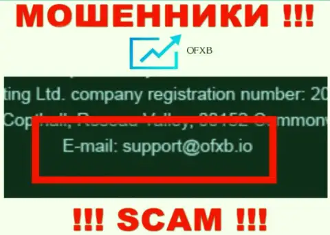 Установить контакт с мошенниками OFXB можете по данному е-майл (инфа взята была с их информационного сервиса)
