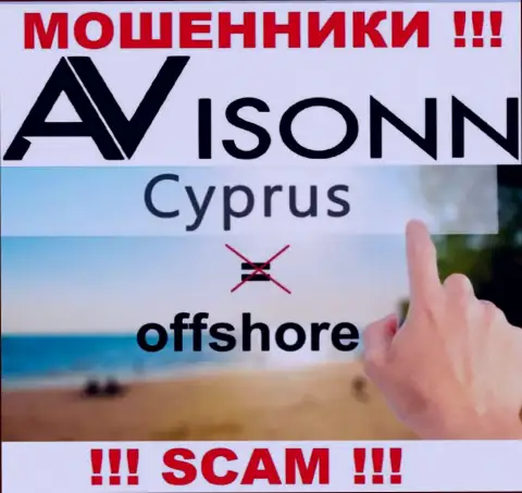 Avisonn специально пустили корни в оффшоре на территории Cyprus - это ЛОХОТРОНЩИКИ !