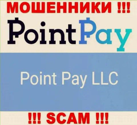 Юридическое лицо мошенников PointPay - это Point Pay LLC, сведения с ресурса махинаторов
