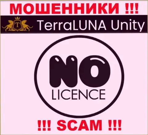 Ни на портале TerraLuna Unity, ни во всемирной интернет сети, данных о лицензии указанной организации НЕ ПРИВЕДЕНО