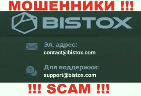 На e-mail Bistox писать письма опасно - это наглые интернет кидалы !!!