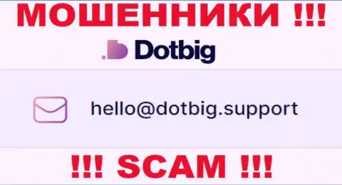 Лучше не переписываться с организацией DotBig, даже через е-мейл - это наглые интернет шулера !!!