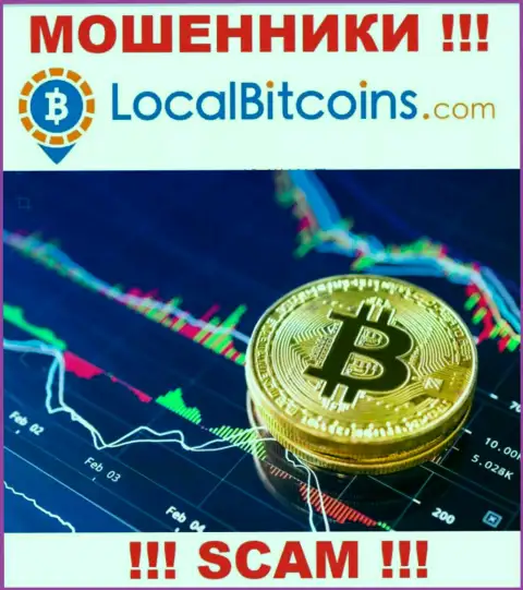 Не ведитесь ! Local Bitcoins занимаются незаконными действиями