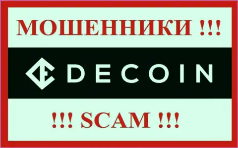 Лого МОШЕННИКОВ De Coin