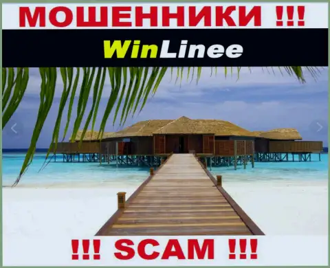 Не угодите в лапы internet мошенников WinLinee Com - скрыли информацию об местонахождении