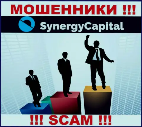 SynergyCapital Top предпочитают анонимность, инфы о их руководстве Вы найти не сможете