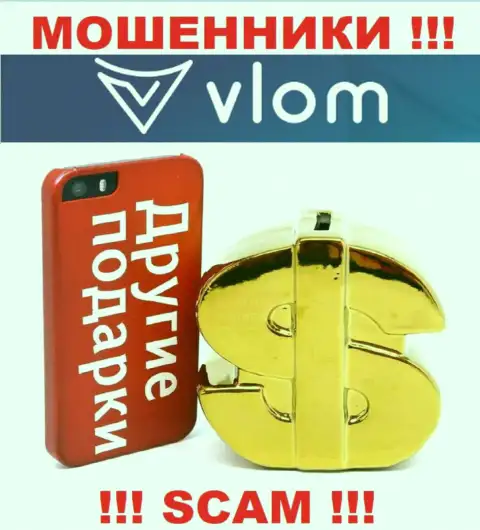 Будьте крайне внимательны, в дилинговой организации Vlom крадут и изначальный депозит и все дополнительные налоговые платежи